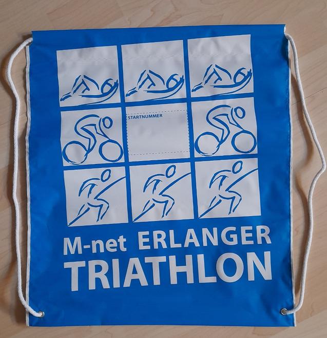 Foto des M-net Erlanger Triathlon Wechselbeutels