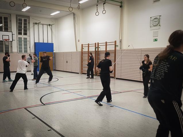 Schwertfechten_Training